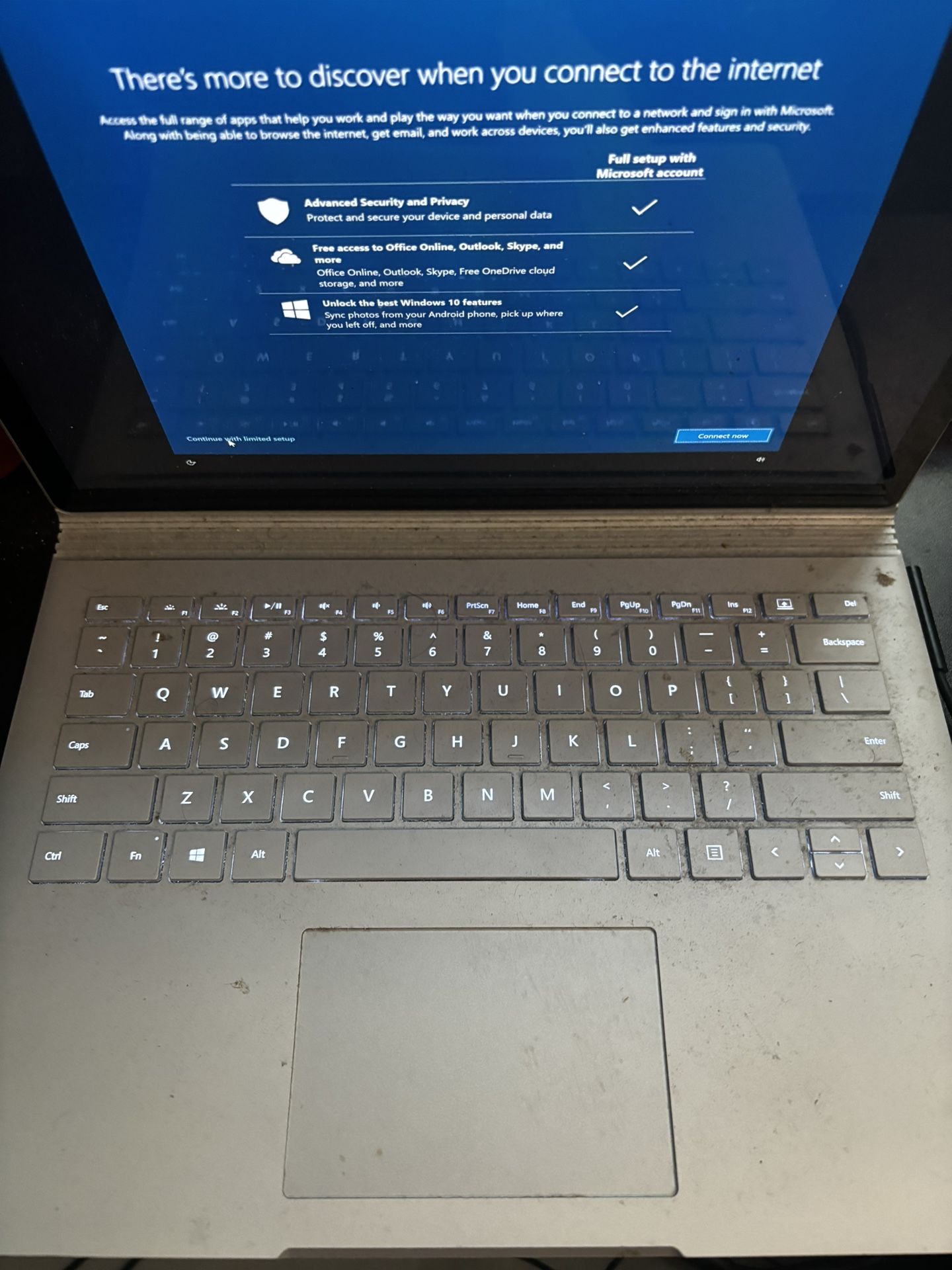 Windows Touchscreen Laptop