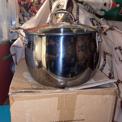 Tri Ply Stalkless Steel 12qt Stockpot 