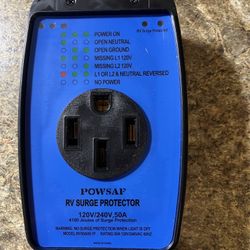 Powsaf 50 A RV Surge Protector PS50-1
