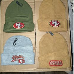 New $10 Each Niner Beamies 