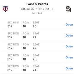 Padres Vs Twins 