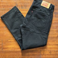 Levi’s 501 Black Pants 36 X 30 