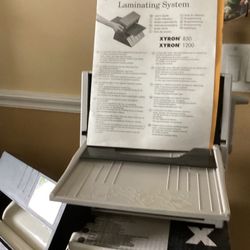  850 Xyron  Adhesive And Laminating System 