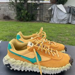 Nike Overbreak SP Pollen Rise Shoes Size 11.0 Mens Yellow Neptune Green