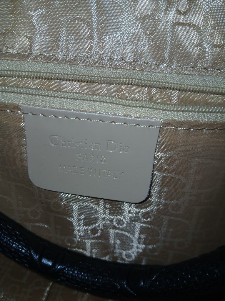Brand New Black Christian Dior Purse