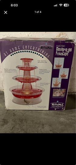 Rival electric beverage fountain bf150