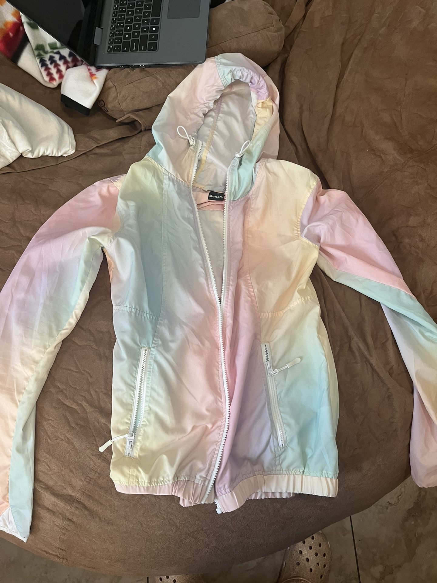 BEAUTIFUL PASTEL RAIN JACKET, Lightweight Nordstrom Size Medium