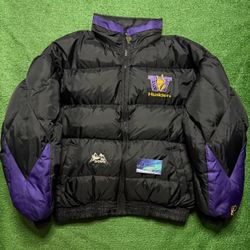 Vintage Washington Huskies Down Jacket 2X-Large