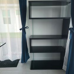 Modern Black Shelves
