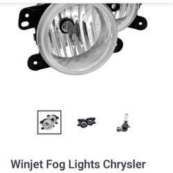 Foglights For Dodge Chrysler And Jeep Vehicle