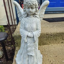 Cement Angel planter...23"