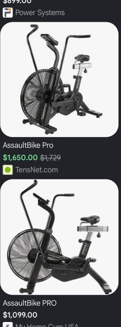 Assault bike pro