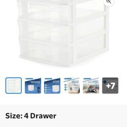 4 Draw Clear  ( 4  For $60 Or  $20 Each