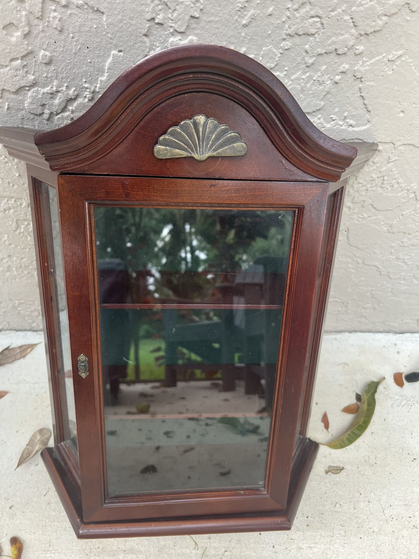 Wood And Glass Cabinet