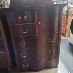 Antique HighBoy Chest Of Drawers