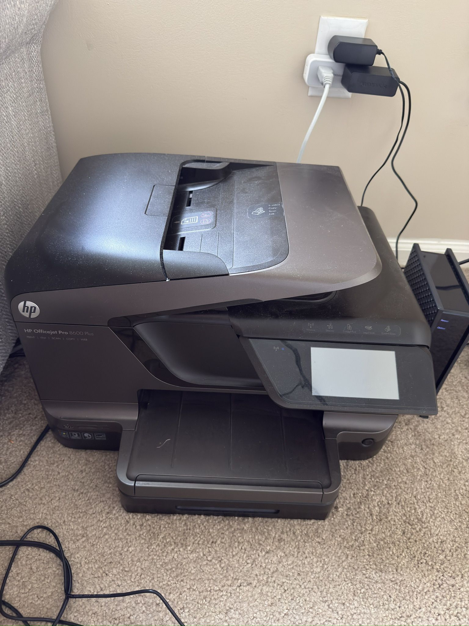 HP Officejet Pro 8600 Plus Wireless Color Inkjet Printer