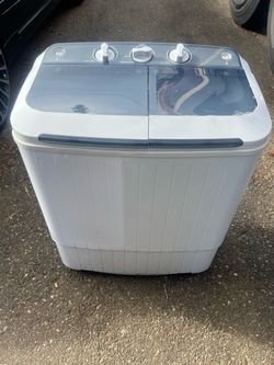 Free portable washer machine ONLY SPIN WORKS