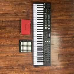Recording Equpiment / MIDI Keyboard / Launchpad / Focusrite