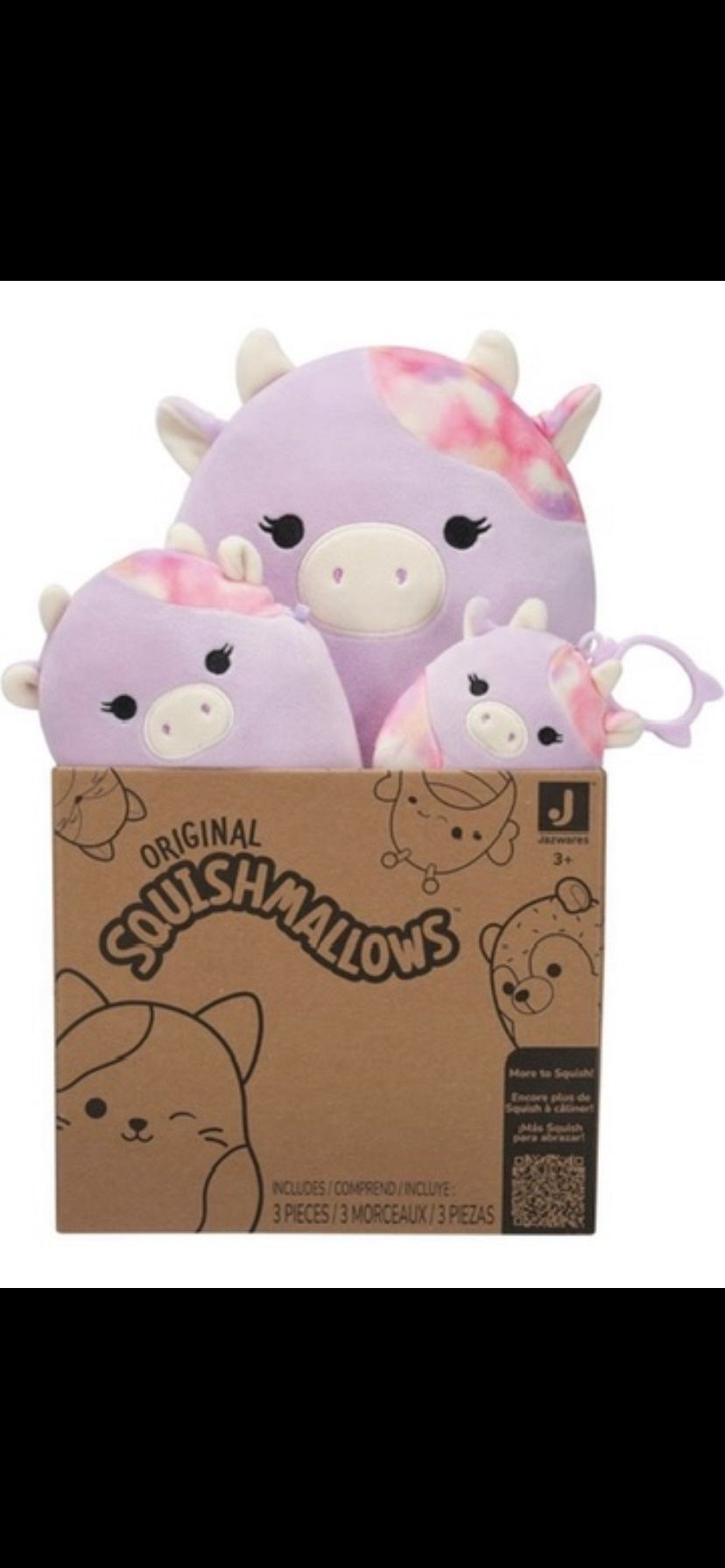 New 3 Piece Squishmallows