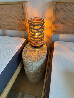 Beach Tiki style lamp