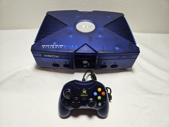 Custom Special Edition Dead Or Alive Kasumi Blue Original Xbox With 2TB Hard Drive