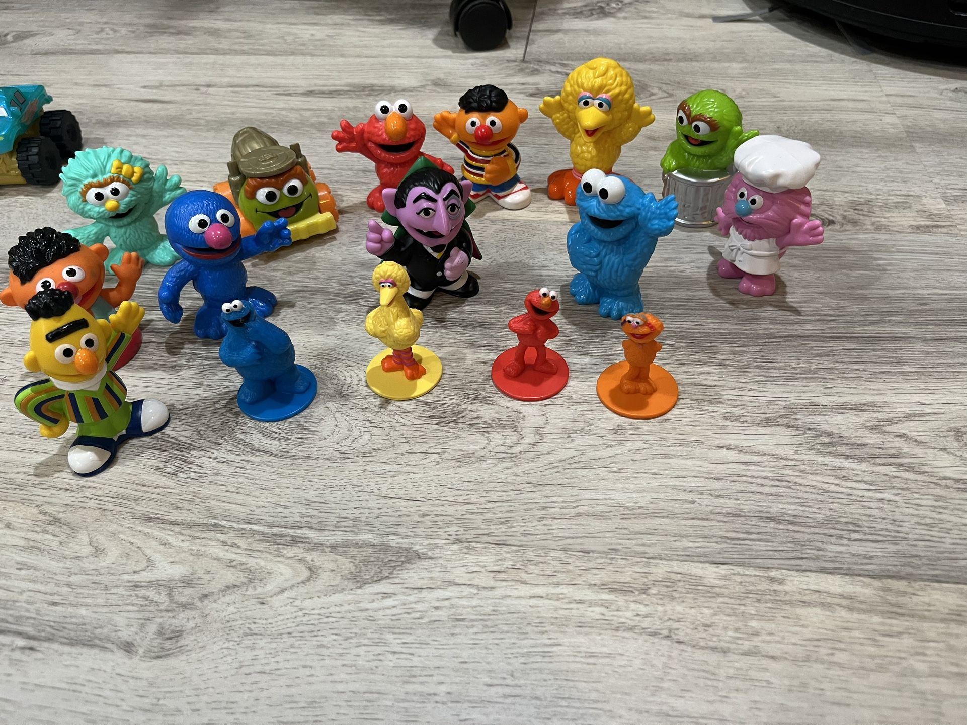 Sesame Street figurines