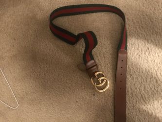 Real Gucci belt double g