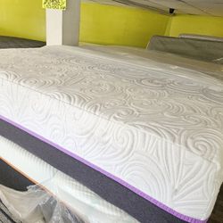Mattress And Box Spring Queen Size 