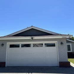 White Garage Door