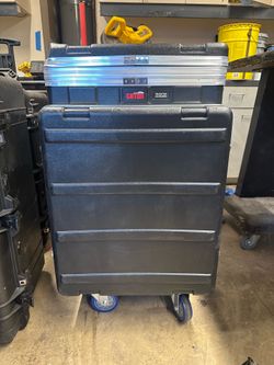 Gator 10U Top, 12U Side Console Audio Rack