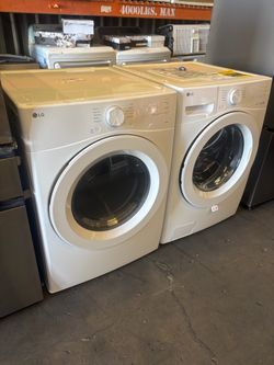 LG Front Load Washer and Dryer Set