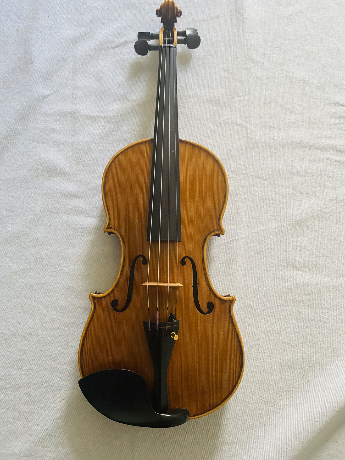 Italian Labeled Violin Vittorio Villa Signed And Dated  Cremona 2014