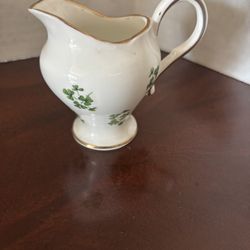 Shamrock Royal Tara Bone China Creamer From Galway Ireland