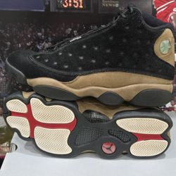Air Jordan 13 Olive Green Black
