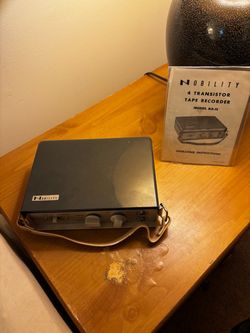 Nobility 4 Transistor Tape Recorder Model RA-II
