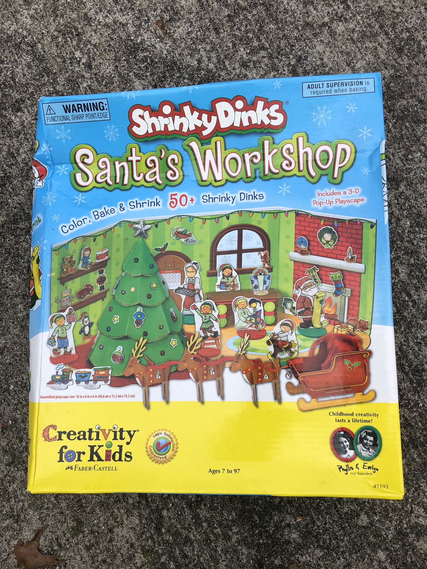 Shrinky Dink New In Box Christmas