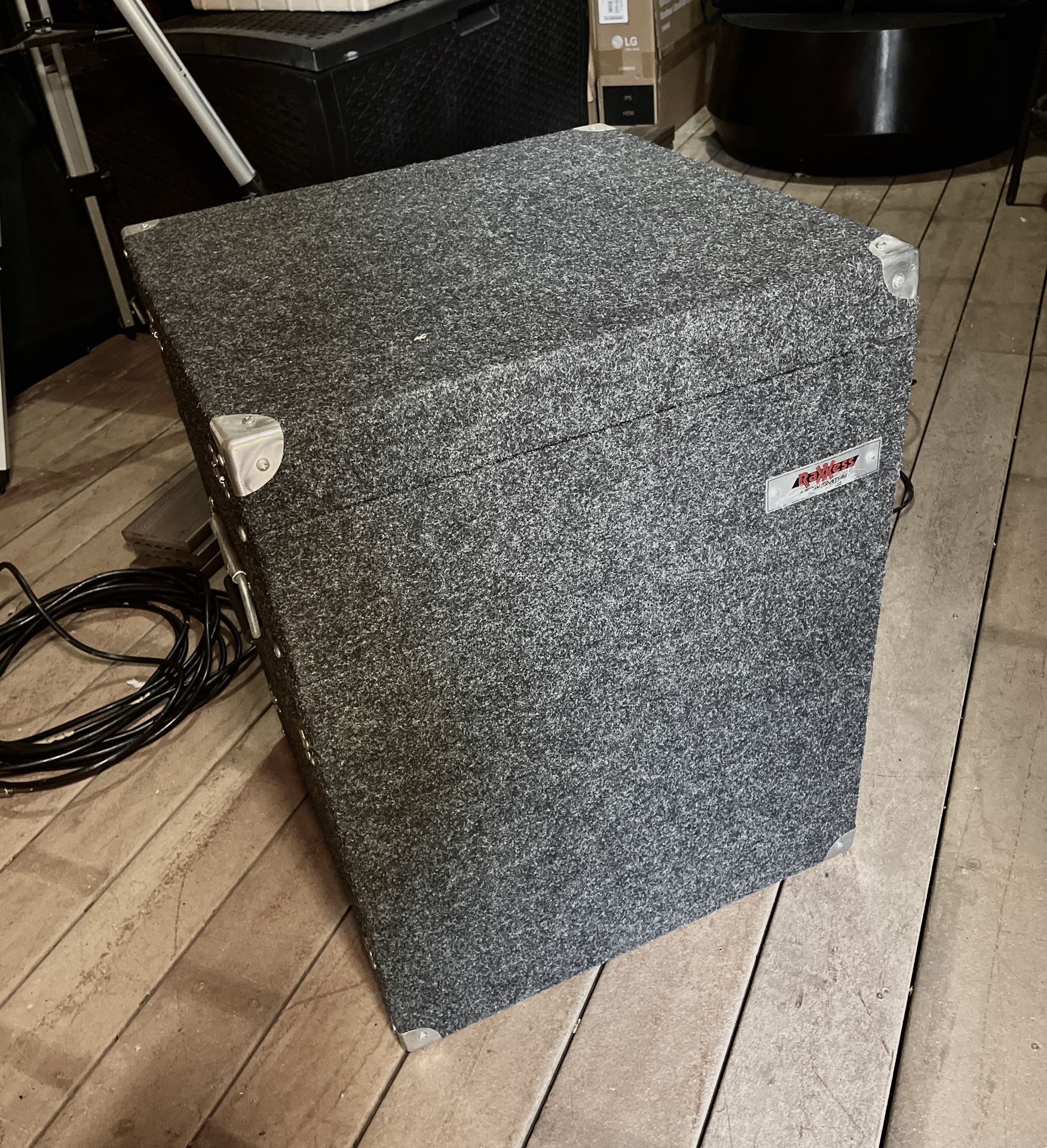 Raxxess 10 Space X 2 – Mixing Board Rack Case – Used