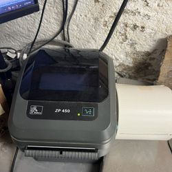 Thermal Label printer & 1 New Roll 