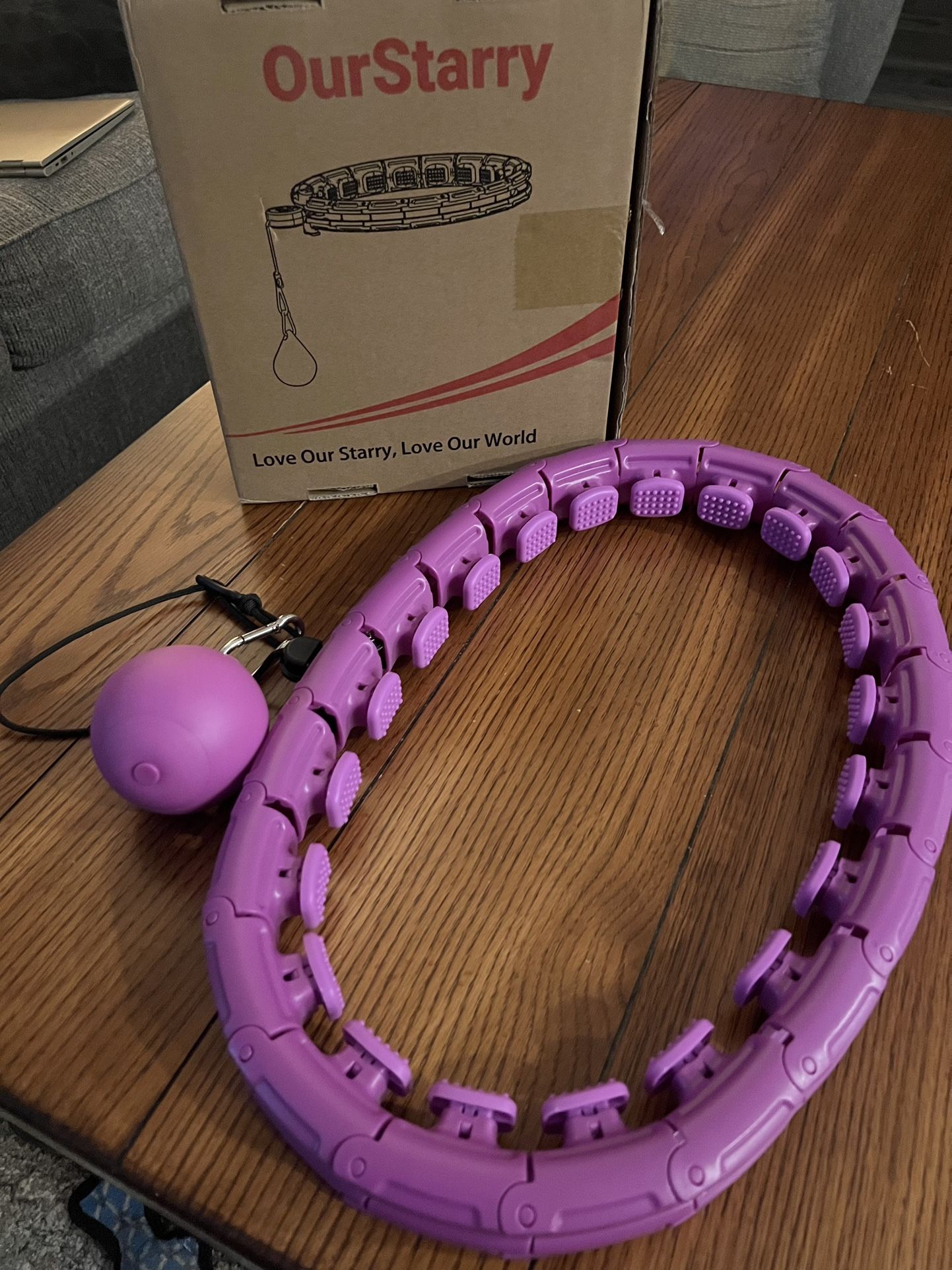 Weighted hula Hoop