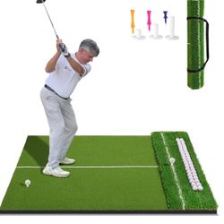 Brand New Golf Training Mat 5x4 Elite Turf
