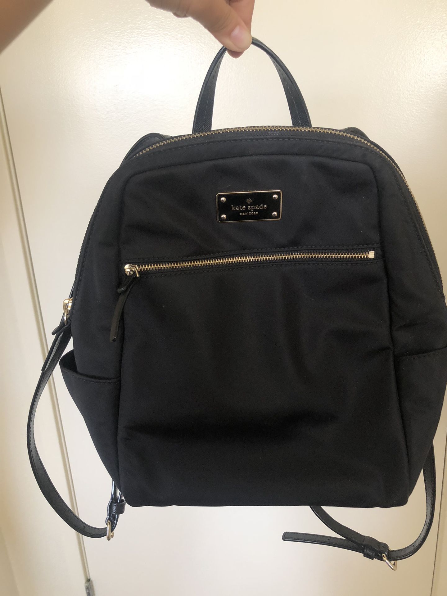 Kate Spade Black Backpack