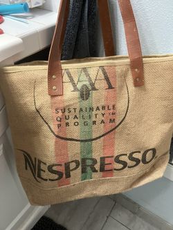 Nespresso limited edition tote bag