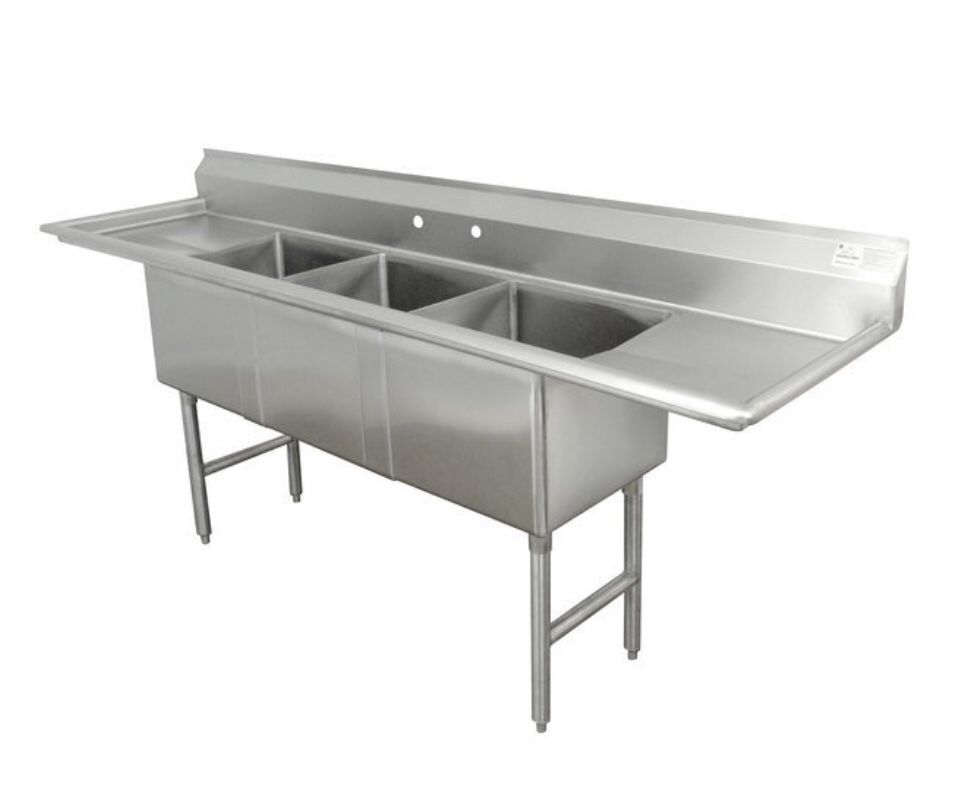 Commercial sink