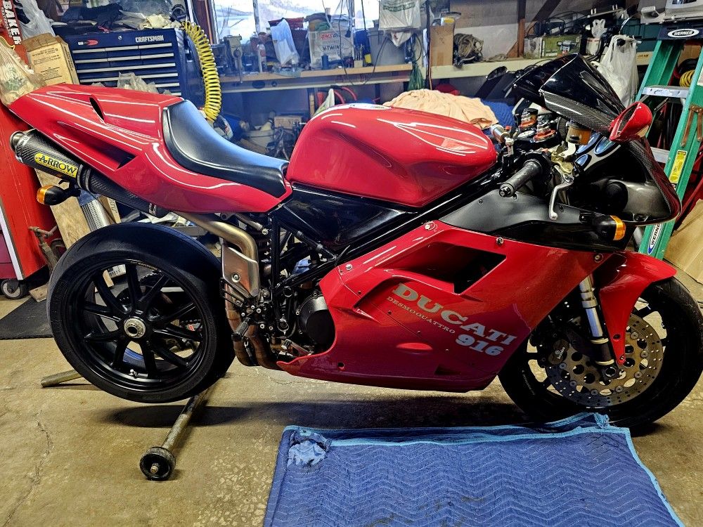1998 DUCATI 916 MONOPOSTO LIKE NEW 🔥