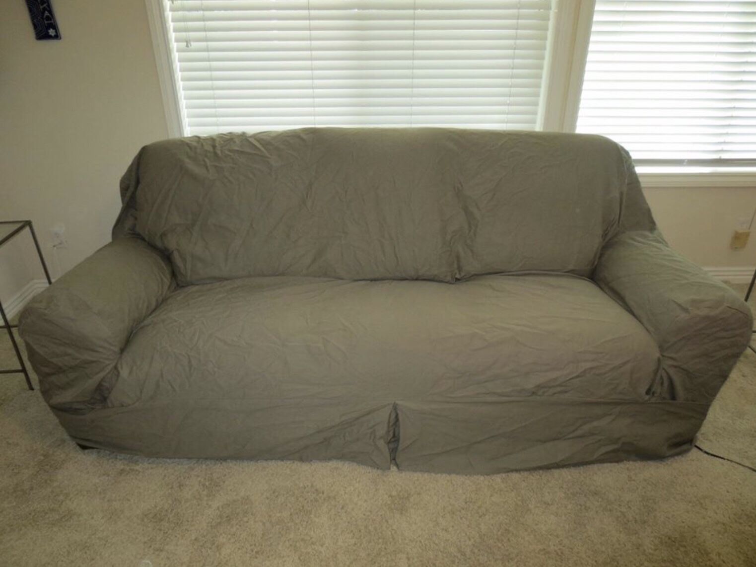 Pottery Barn adjustable Couch Cover