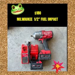 🐦‍🔥 MILWAUKEE 1/2" FUEL IMPACT