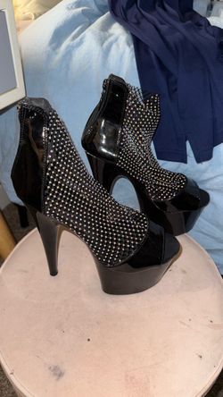6” Sparkly heels