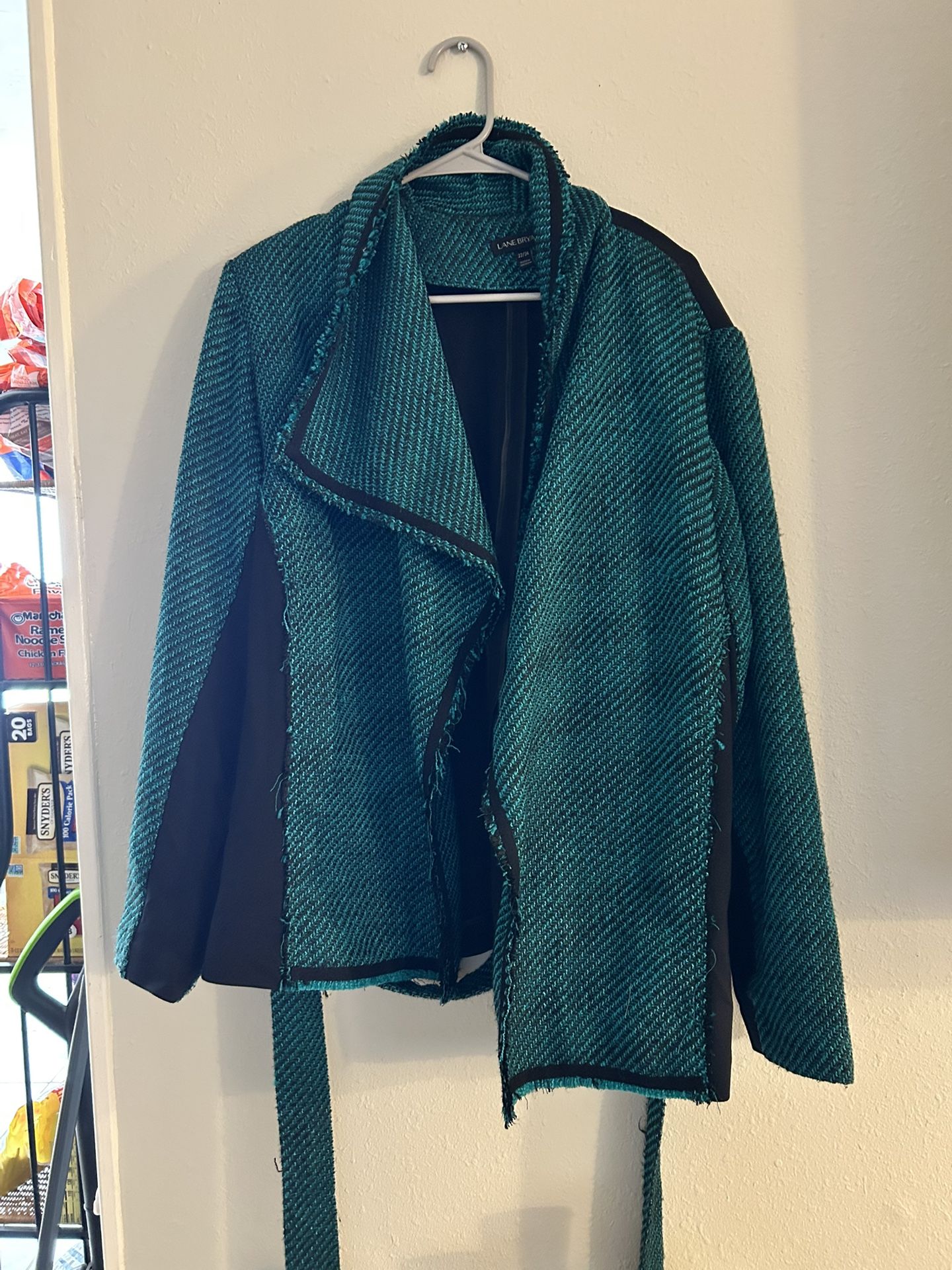 Lane Bryant Tweed Jacket With Belt