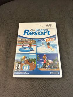 Nintendo Wii Sports Resort CIB Case Game & Manual Tested Complete 2009