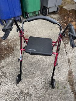 Medical grade Walker and bedside toilet